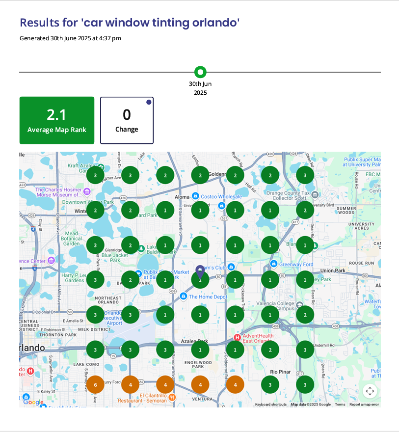 Window Tinting LOCAL SEO CASE STUDY