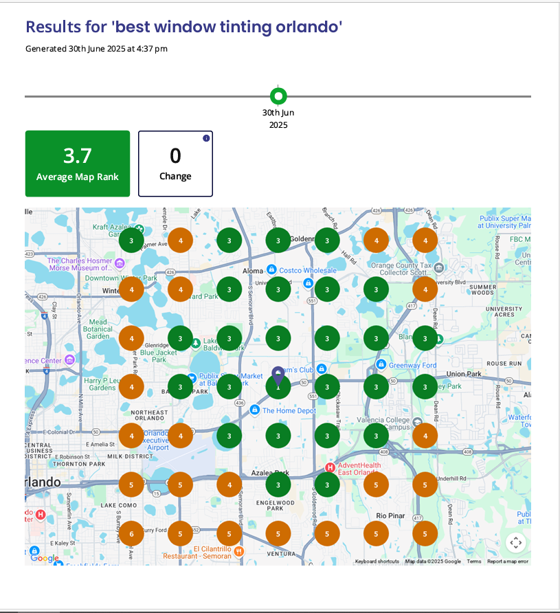 Window Tinting LOCAL SEO CASE STUDY